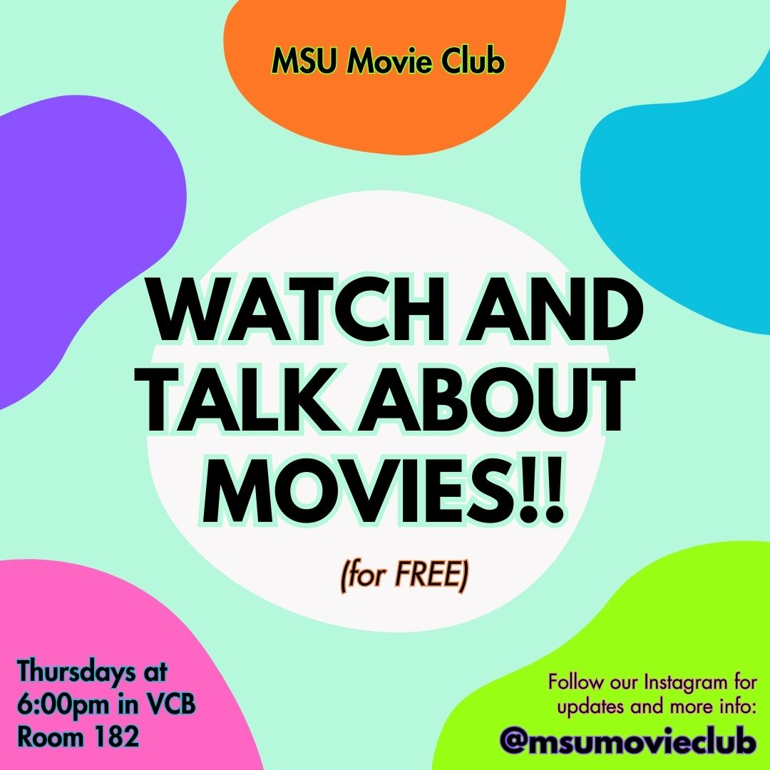 MSU Movie Club Poster