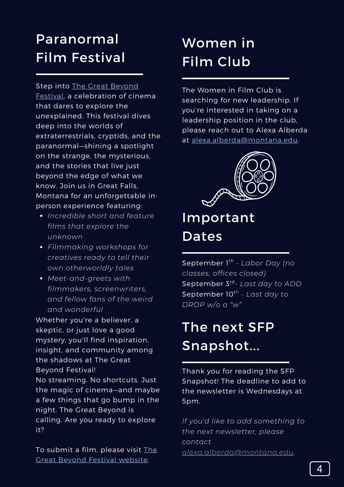The SFP Snapshot v158 Page 5